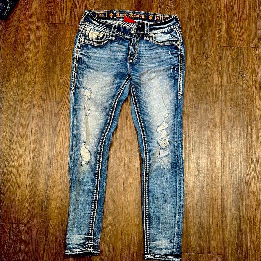 Rock revival (delu) skinny jeans